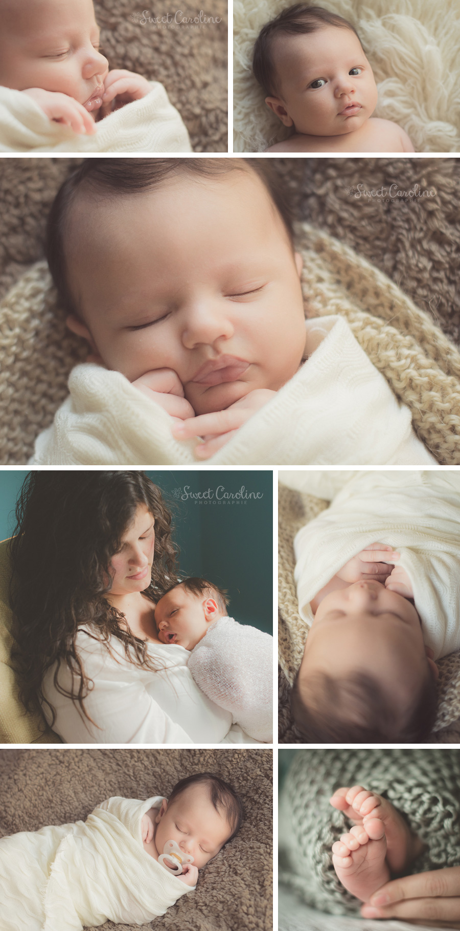 six week baby boy neutral natural 