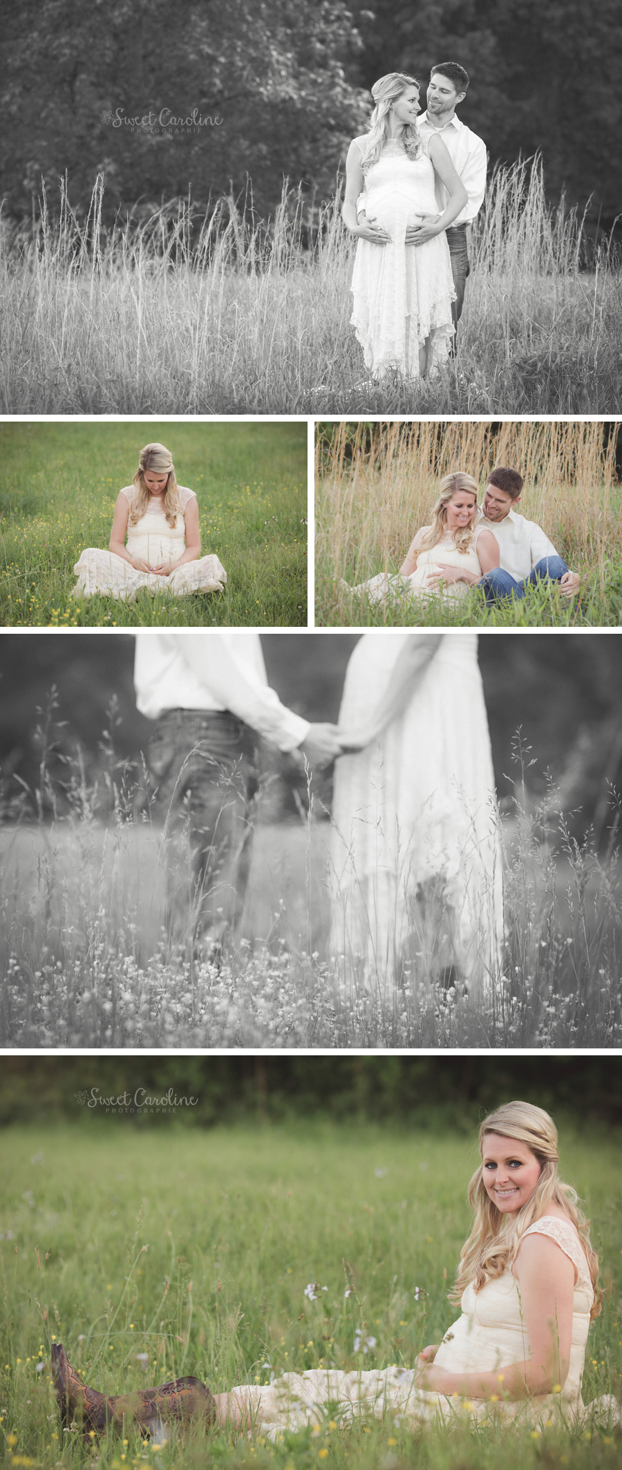 outdoor couples maternity portraits 