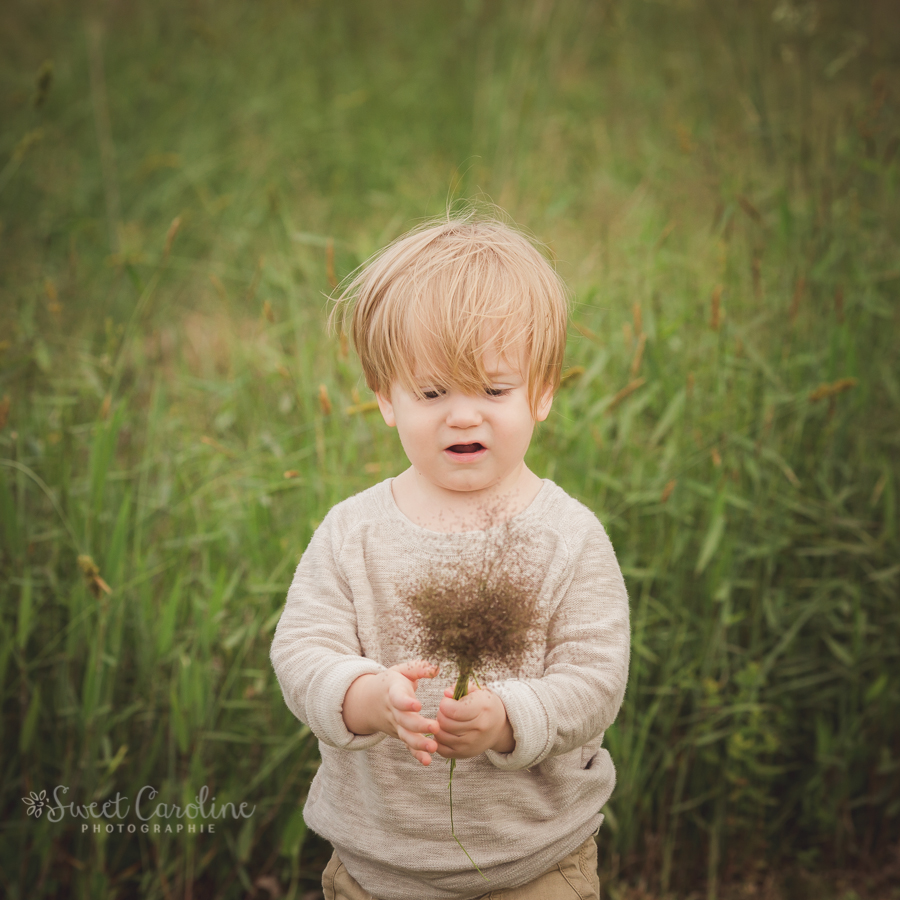 two-year old boy outdoor