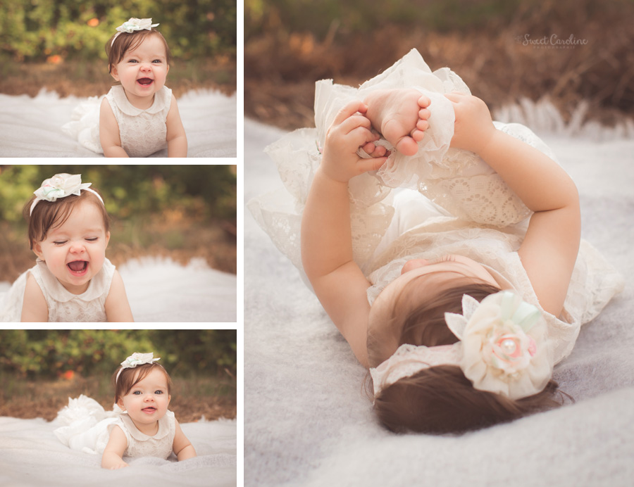 9 month old baby girl | Chattanooga Baby Photographer | Sweet Caroline Photographie