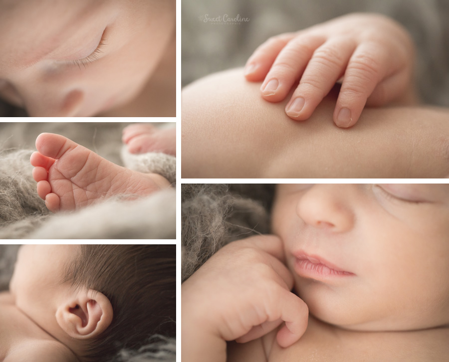 newborn boy macro | Chattanooga Newborn Photographer | Sweet Caroline Photographie