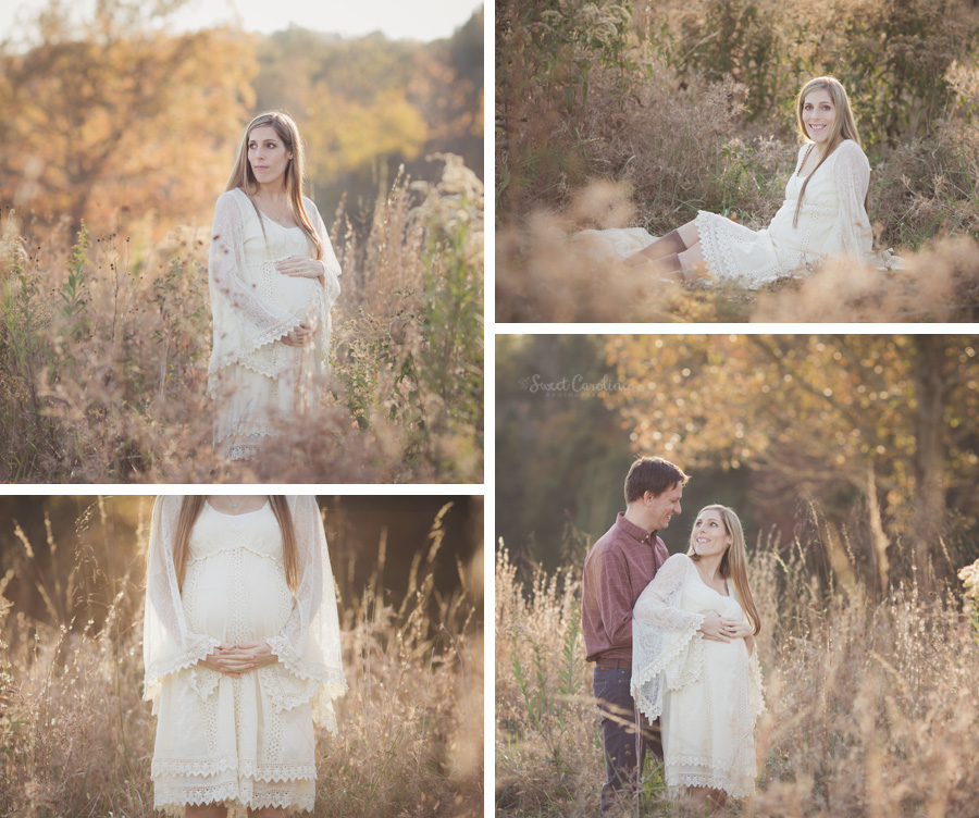 couples maternity outdoor portraits | Chattanooga Maternity Photographer | Sweet Caroline Photographie