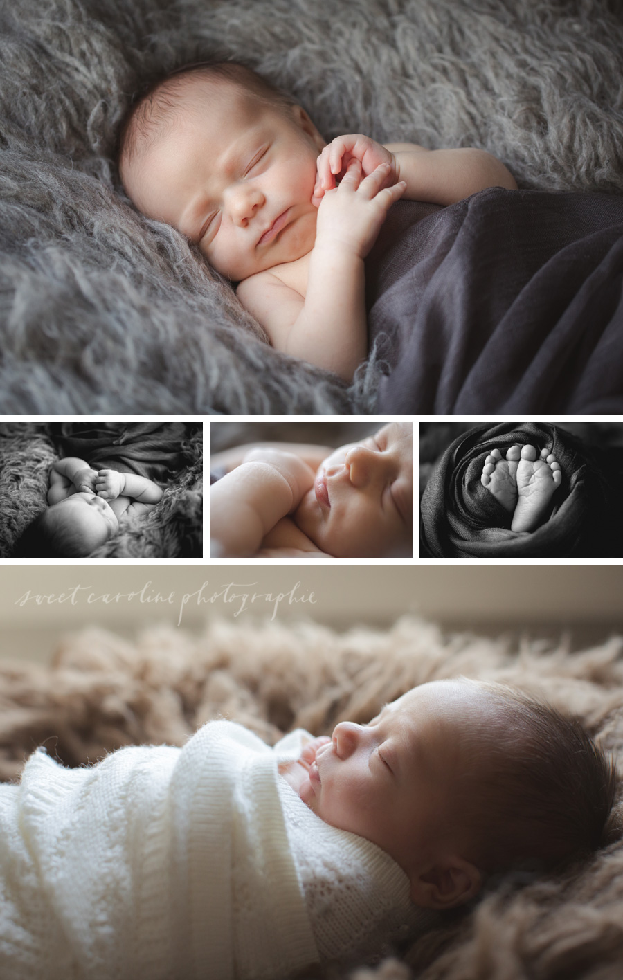 In Home Newborn Boy | Chattanooga Newborn Photographer | Sweet Caroline Photographie