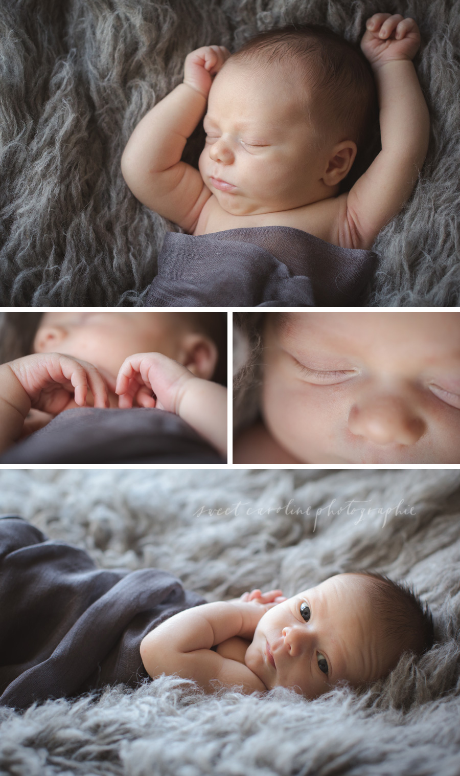 In Home Newborn Boy | Chattanooga Newborn Photographer | Sweet Caroline Photographie