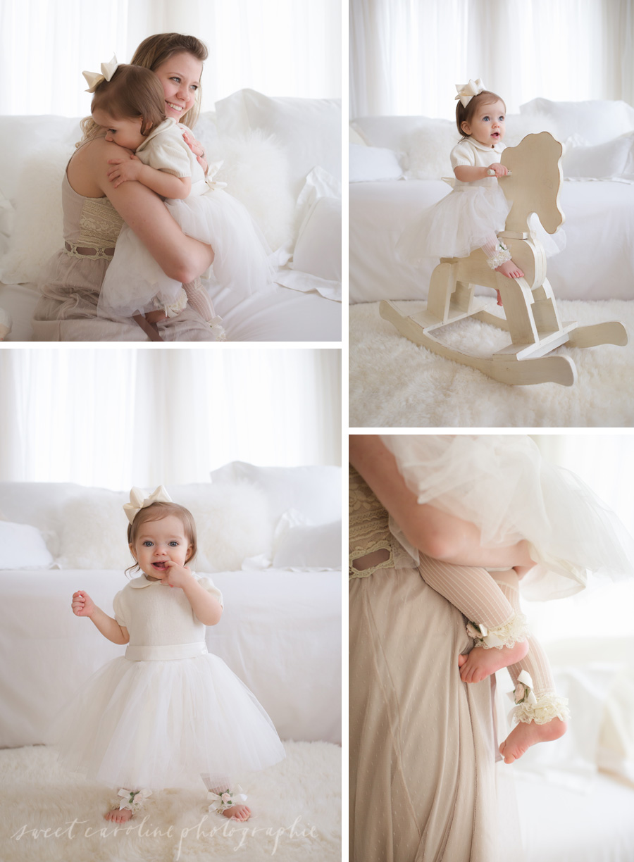 one year old baby girl | Chattanooga Baby Photographer | Sweet Caroline Photographie