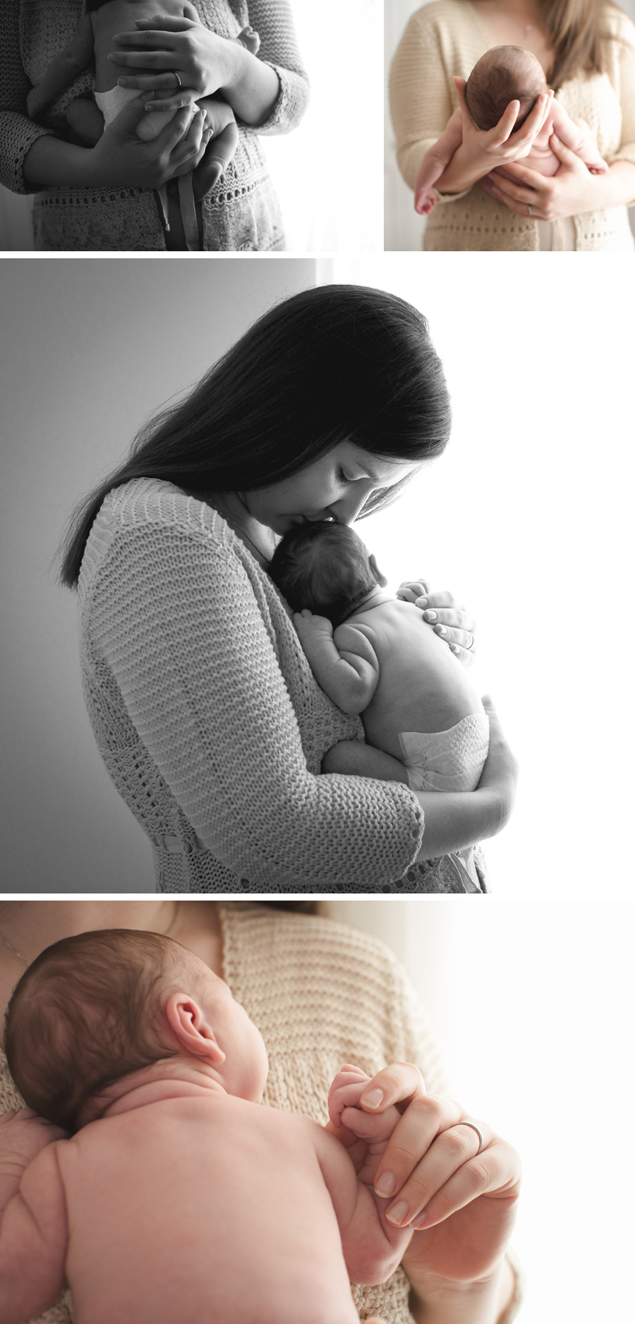 natural newborn in home session | Chattanooga Newborn Photographer | Sweet Caroline Photographie