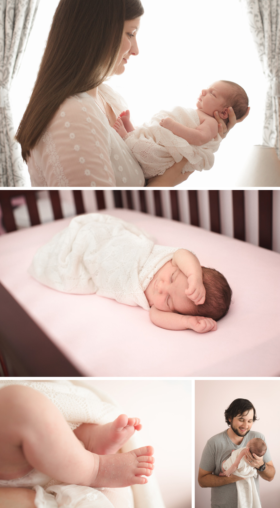 natural newborn in home session | Chattanooga Newborn Photographer | Sweet Caroline Photographie