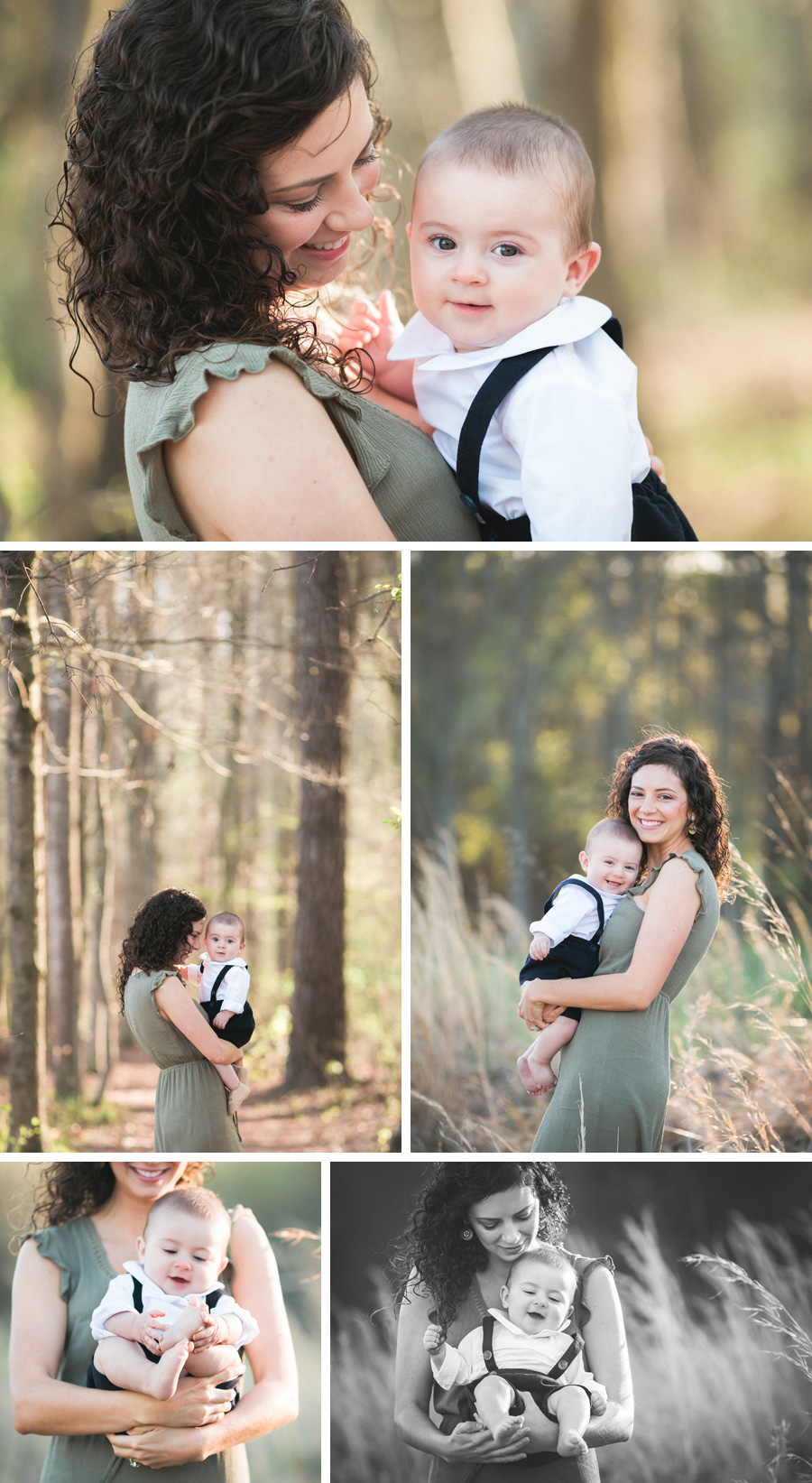 six month baby boy and mama | Chattanooga Family Photographer | Sweet Caroline Photographie