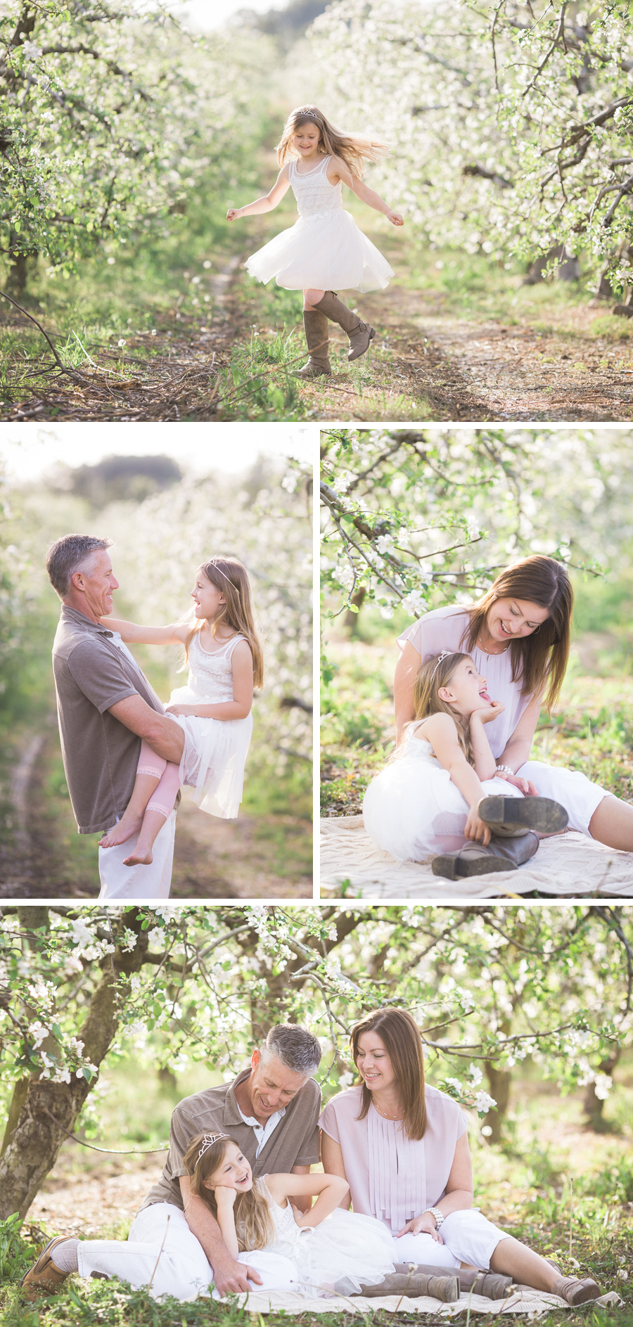 spring family session at apple orchard | Chattanooga Family Photographer | Sweet Caroline Photographie