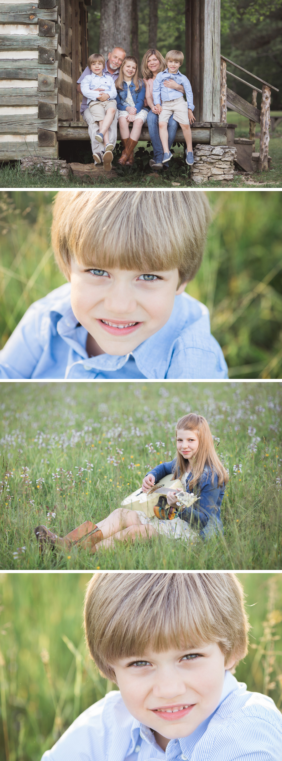 child and family summer portraits | Chattanooga Photographer | Sweet Caroline Photographie
