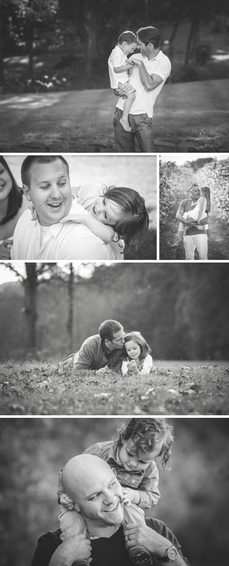 daddies and children | Chattanooga Family Photographer | Sweet Caroline Photographie