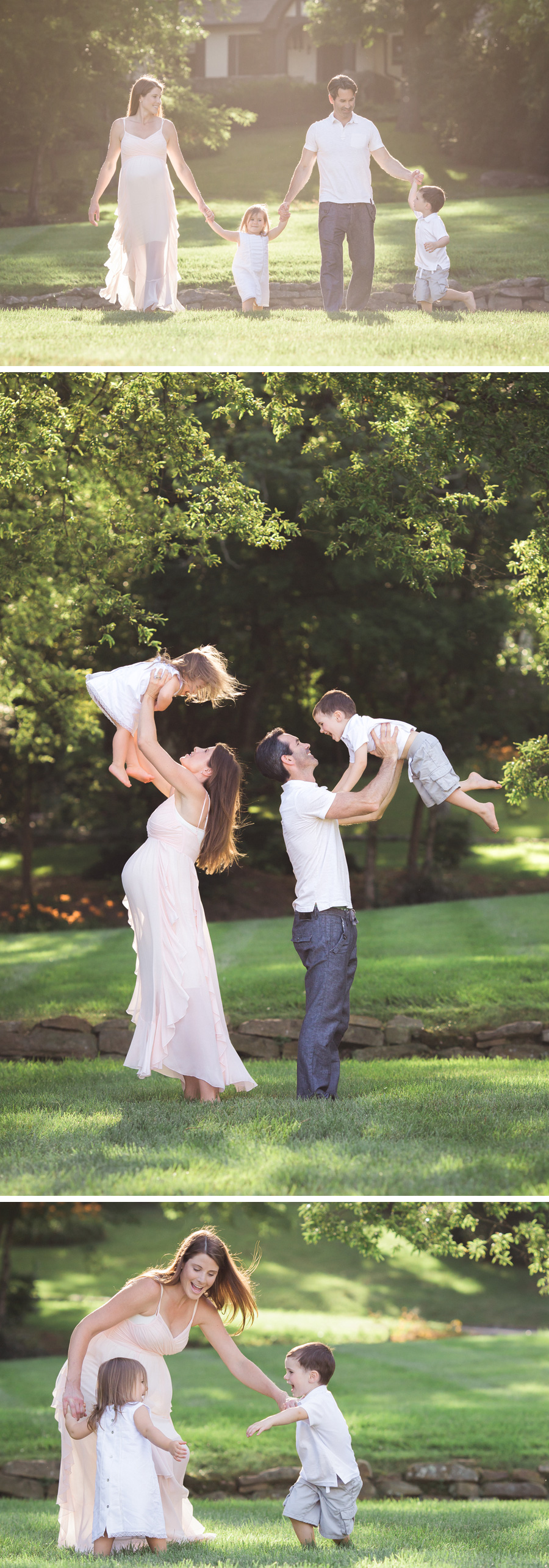 family maternity outdoor photos | Chattanooga Family Photographer | Sweet Caroline Photographie