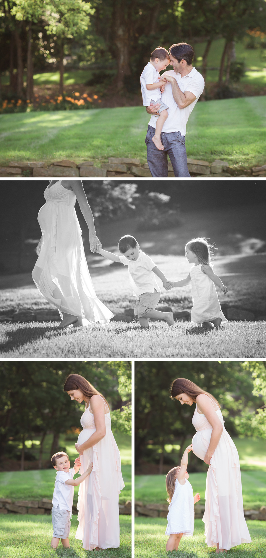 family maternity outdoor photos | Chattanooga Family Photographer | Sweet Caroline Photographie