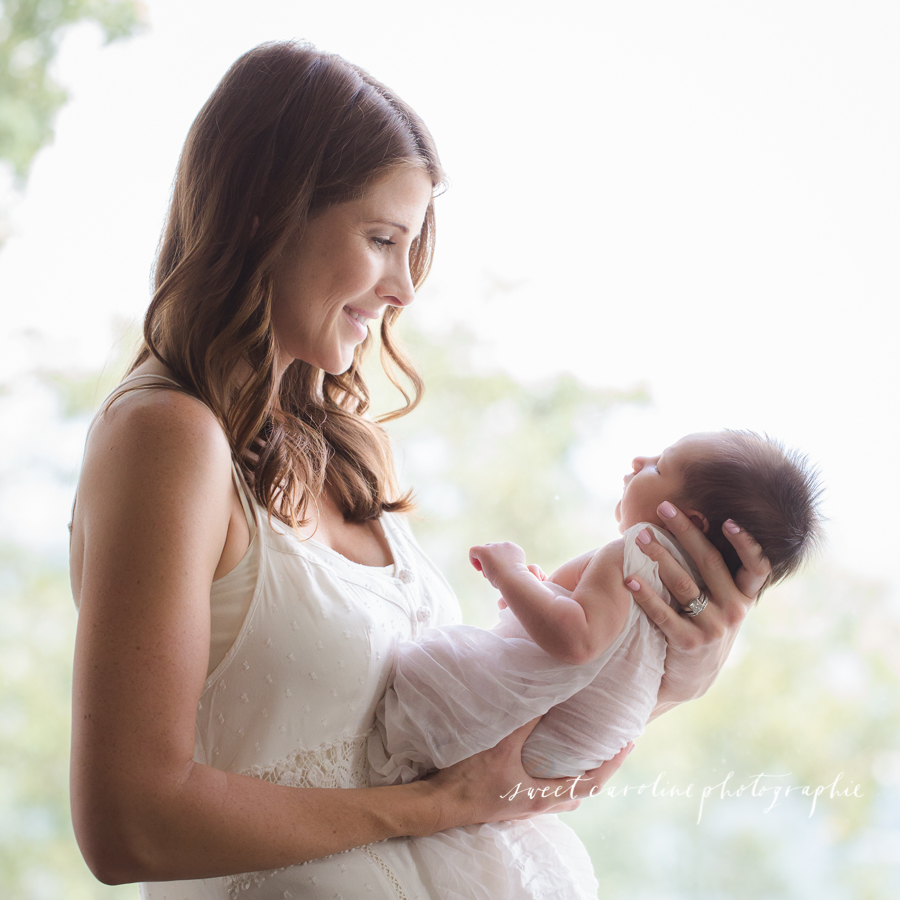 Chattanooga Newborn Photographer | Sweet Caroline Photographie | baby boy in home session
