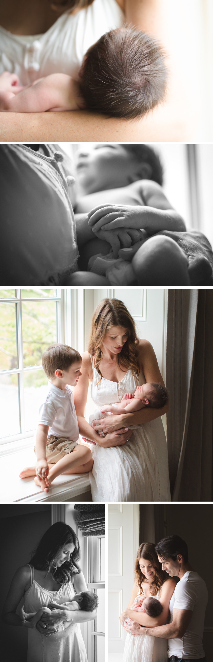 natural newborn baby boy and family| Chattanooga Newborn Photographer | Sweet Caroline Photographie