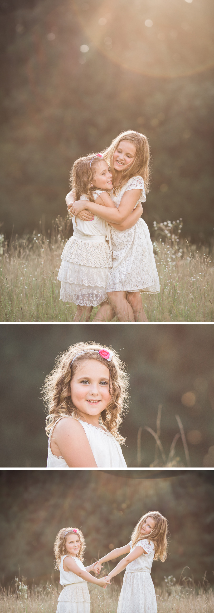 sweet sisters in summer | Chattanooga Child Photographer | Sweet Caroline Photographie