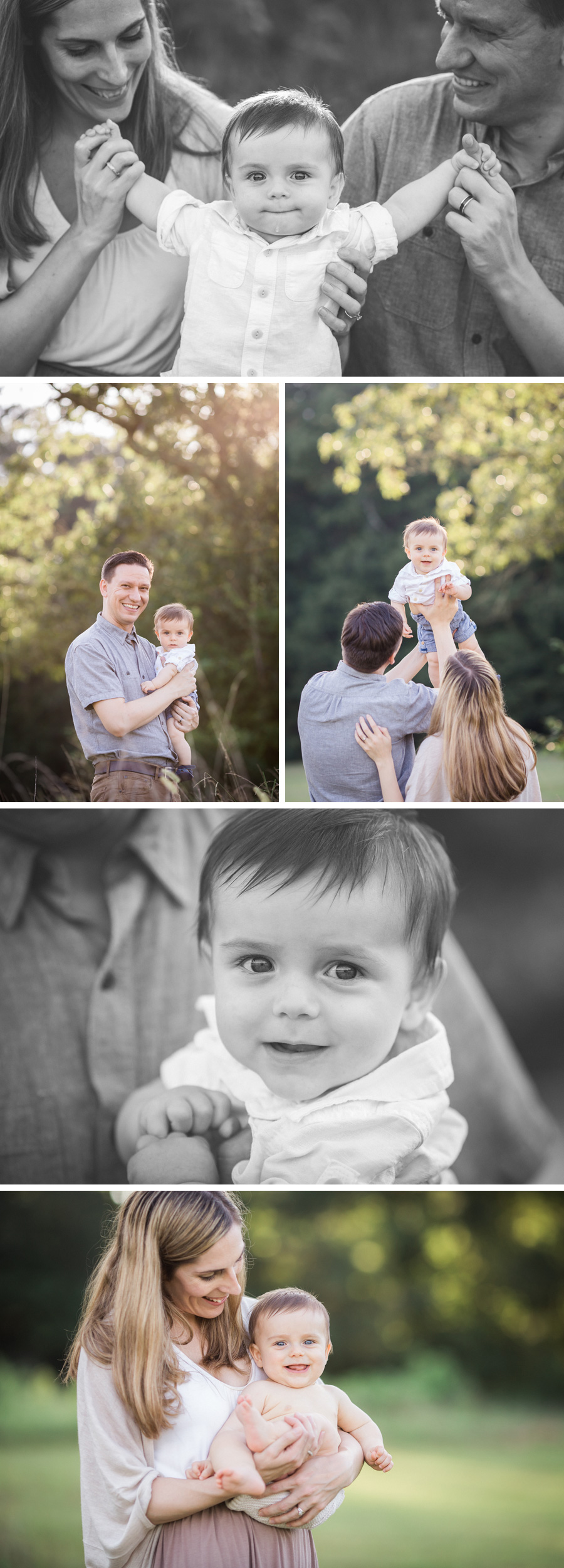 7 month old baby boy outdoor photos | Chattanooga Baby Photographer | Sweet Caroline Photographie