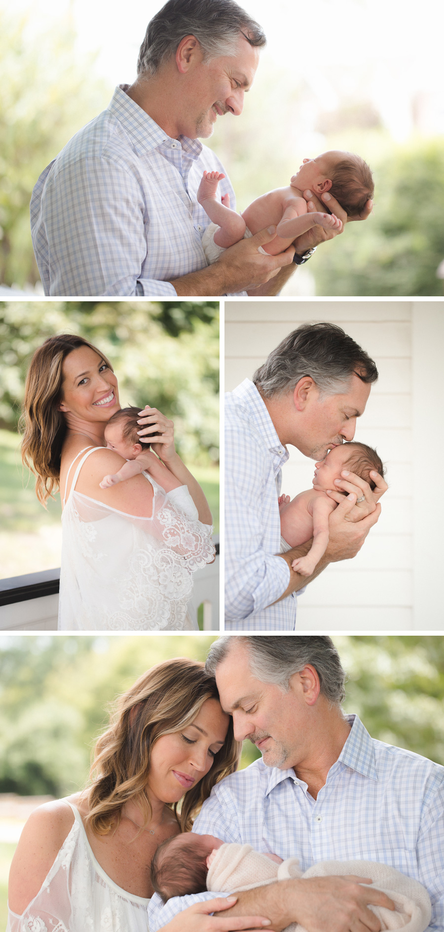 newborn girl outdoor photos | Chattanooga Newborn Photographer | Sweet Caroline Photographie