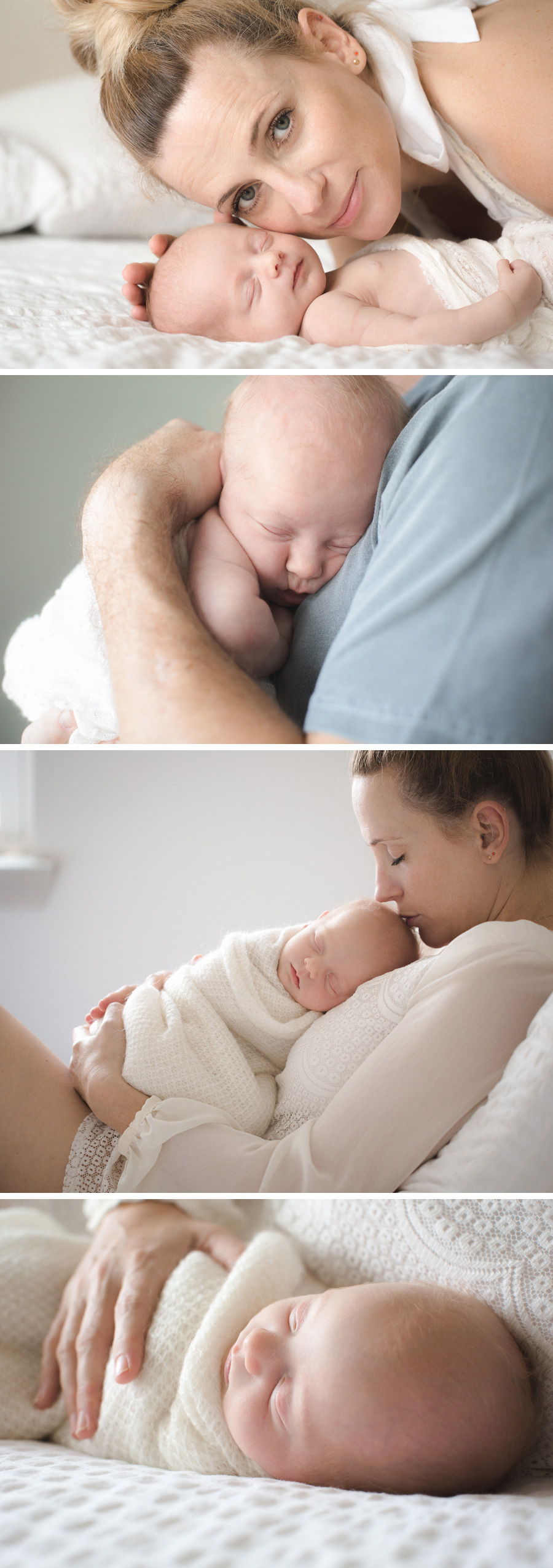 organic newborn and parent portraits | Chattanooga Newborn Photographer | Sweet Caroline Photograhie