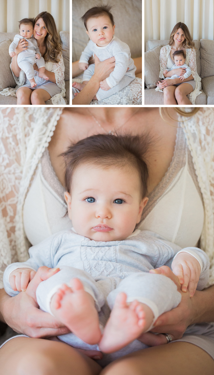 3 month baby boy | Chattanooga Baby Photographer | Sweet Caroline Photographie