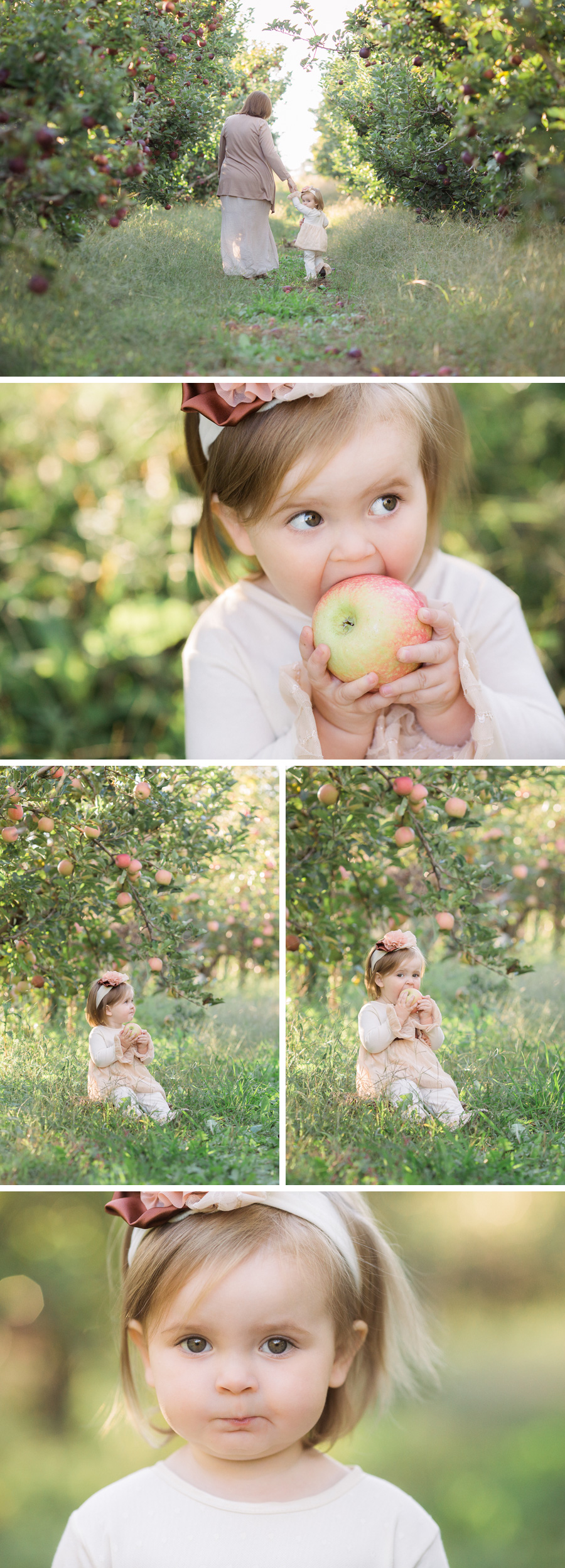 grandaughter with grandmother at apple orchard | Chattanooga Child Photographer | Sweet Caroline Photographie