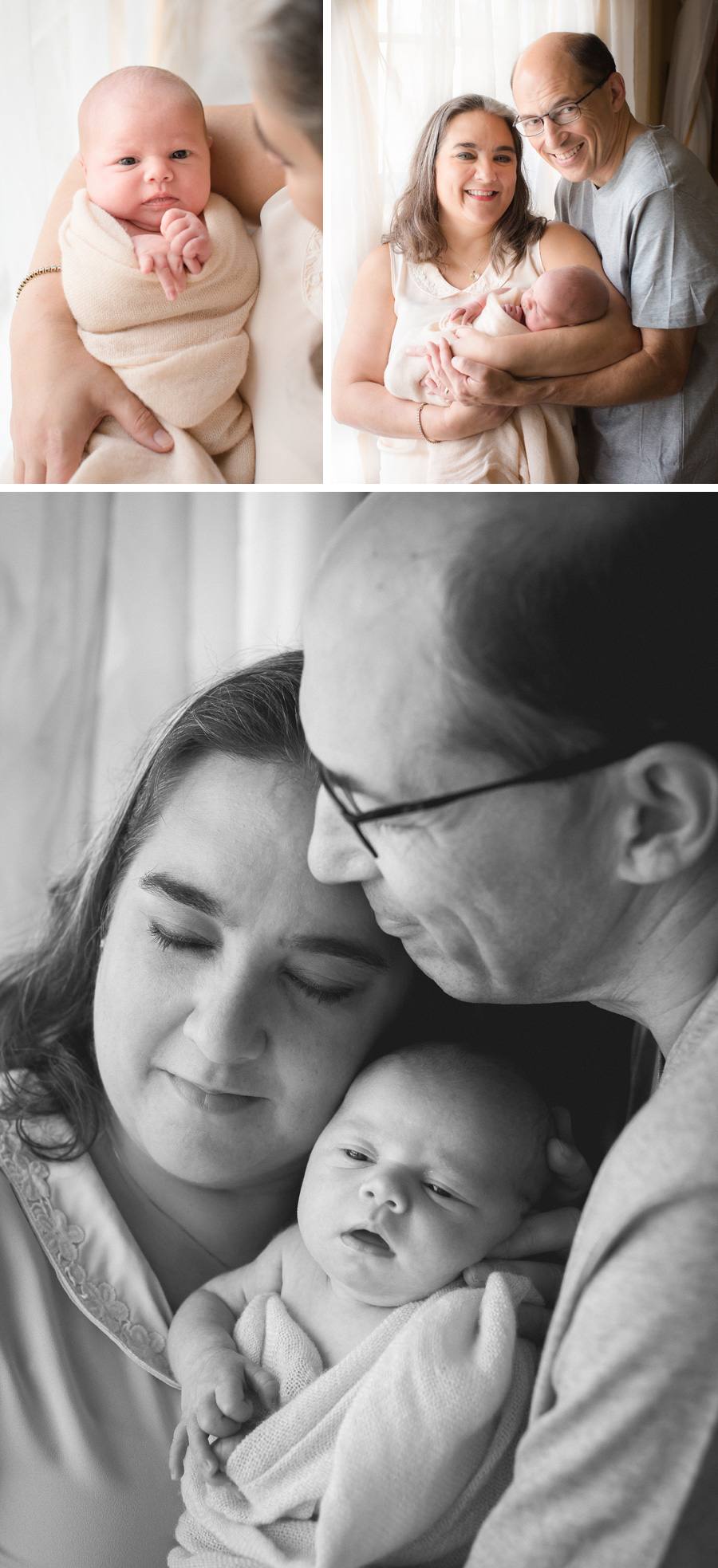 newborn baby girl in home session| Chattanooga Newborn Photographer | Sweet Caroline Photographie