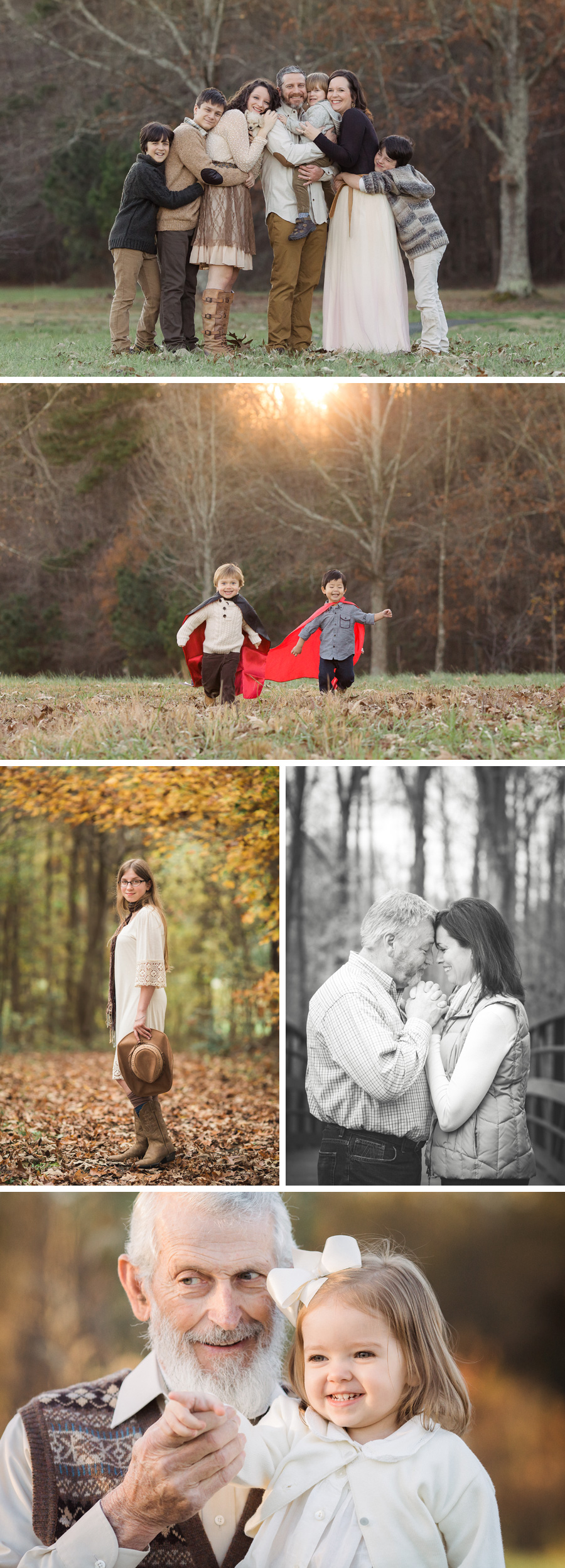 child + family fall pictures | Chattanooga Family Photographer | Sweet Caroline Photographie