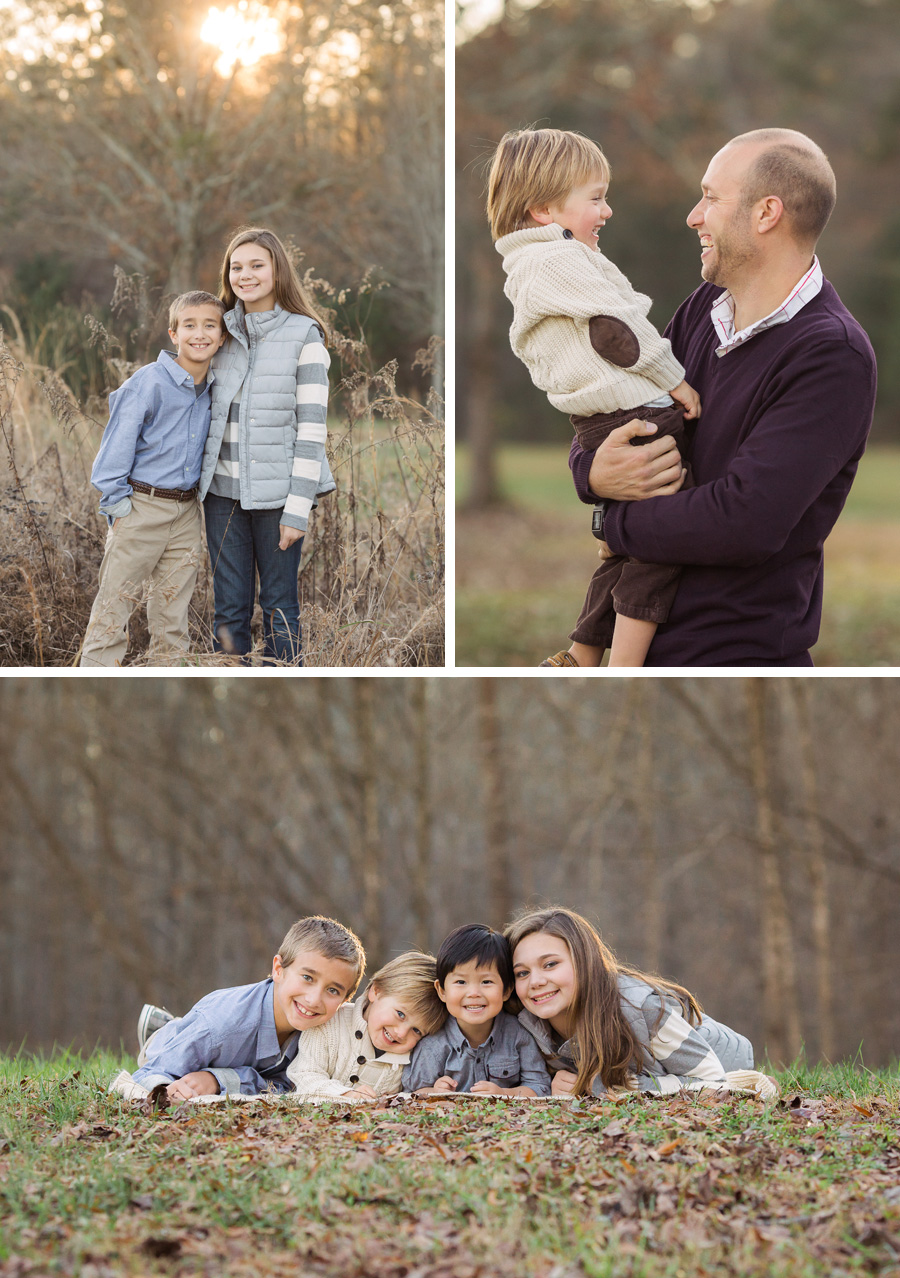 fall outdoor family photos | Chattanooga Photographer | Sweet Caroline Photographie