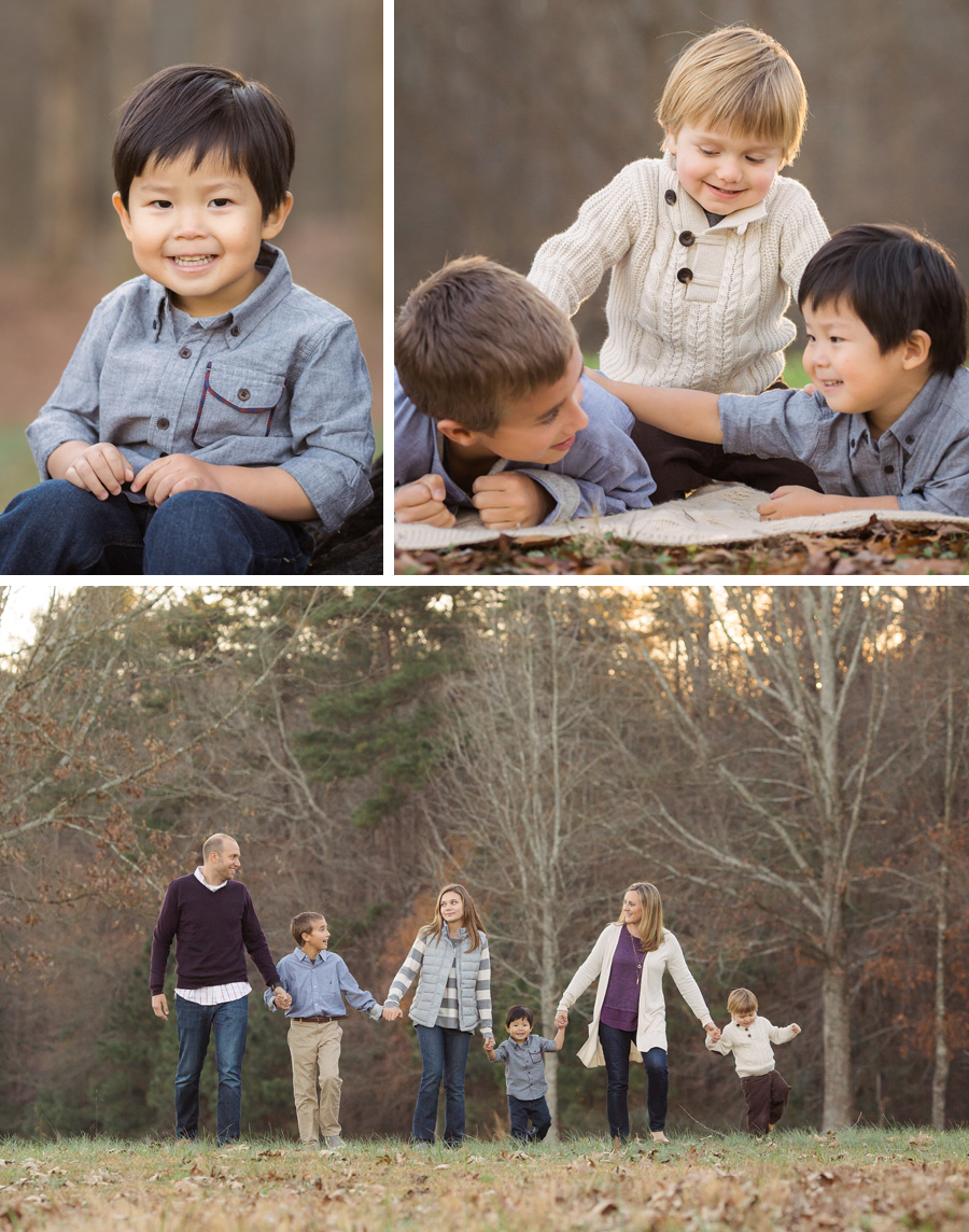 fall outdoor family photos | Chattanooga Photographer | Sweet Caroline Photographie