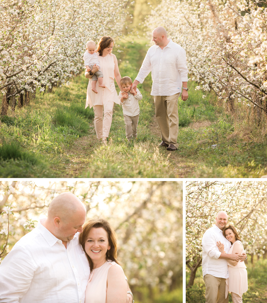 Chattanooga Photographer | Sweet Caroline Photographie | spring family portraits at the apple orchard