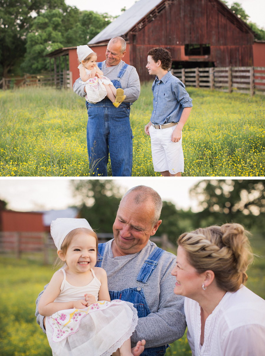 Chattanooga Photographer | Sweet Caroline Photographie | spring family farm portraits