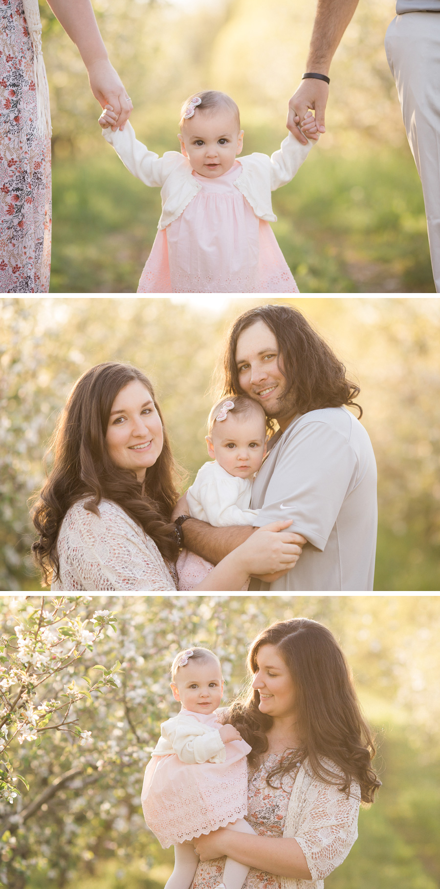 Chattanooga Baby Photographer | Sweet Caroline Photographie | one year baby girl spring portraits