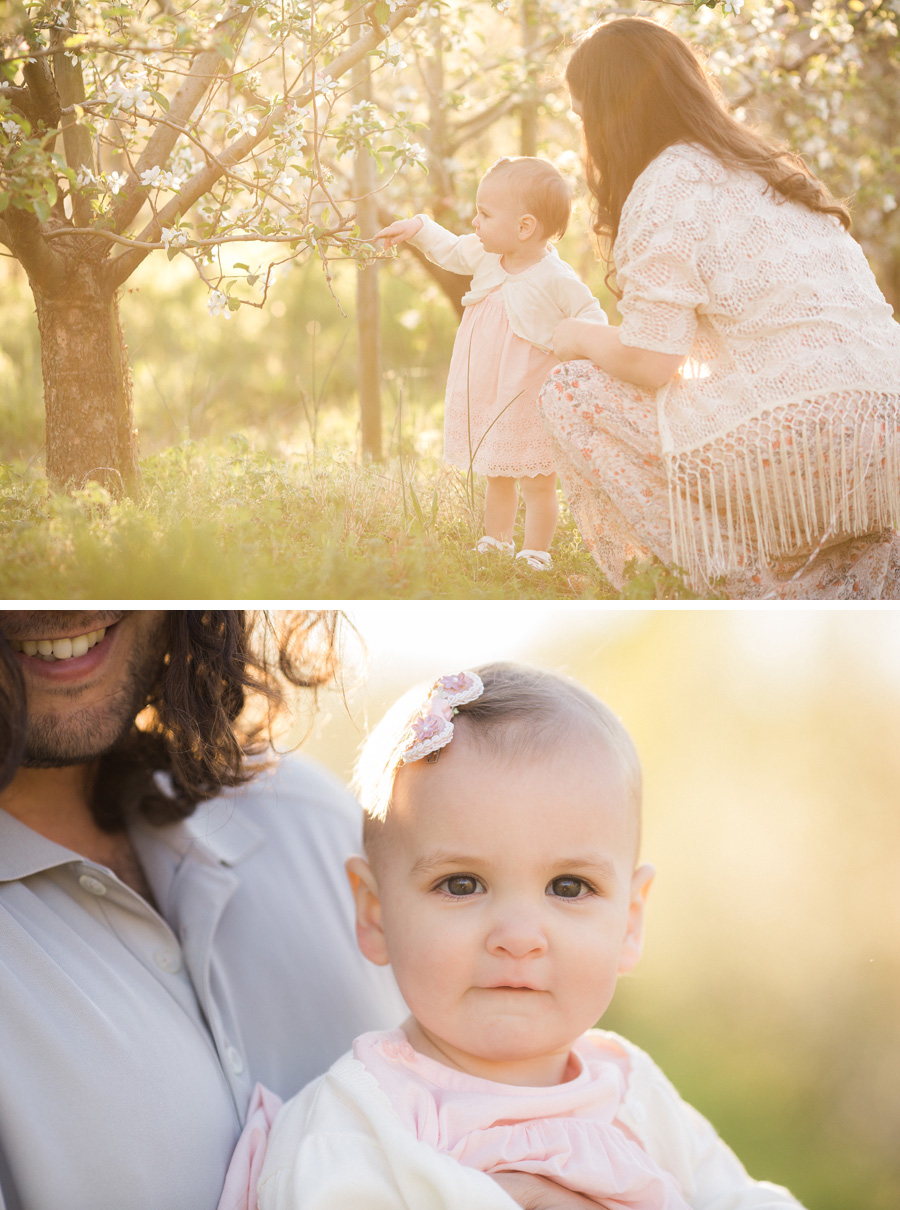 Chattanooga Baby Photographer | Sweet Caroline Photographie | one year baby girl spring portraits
