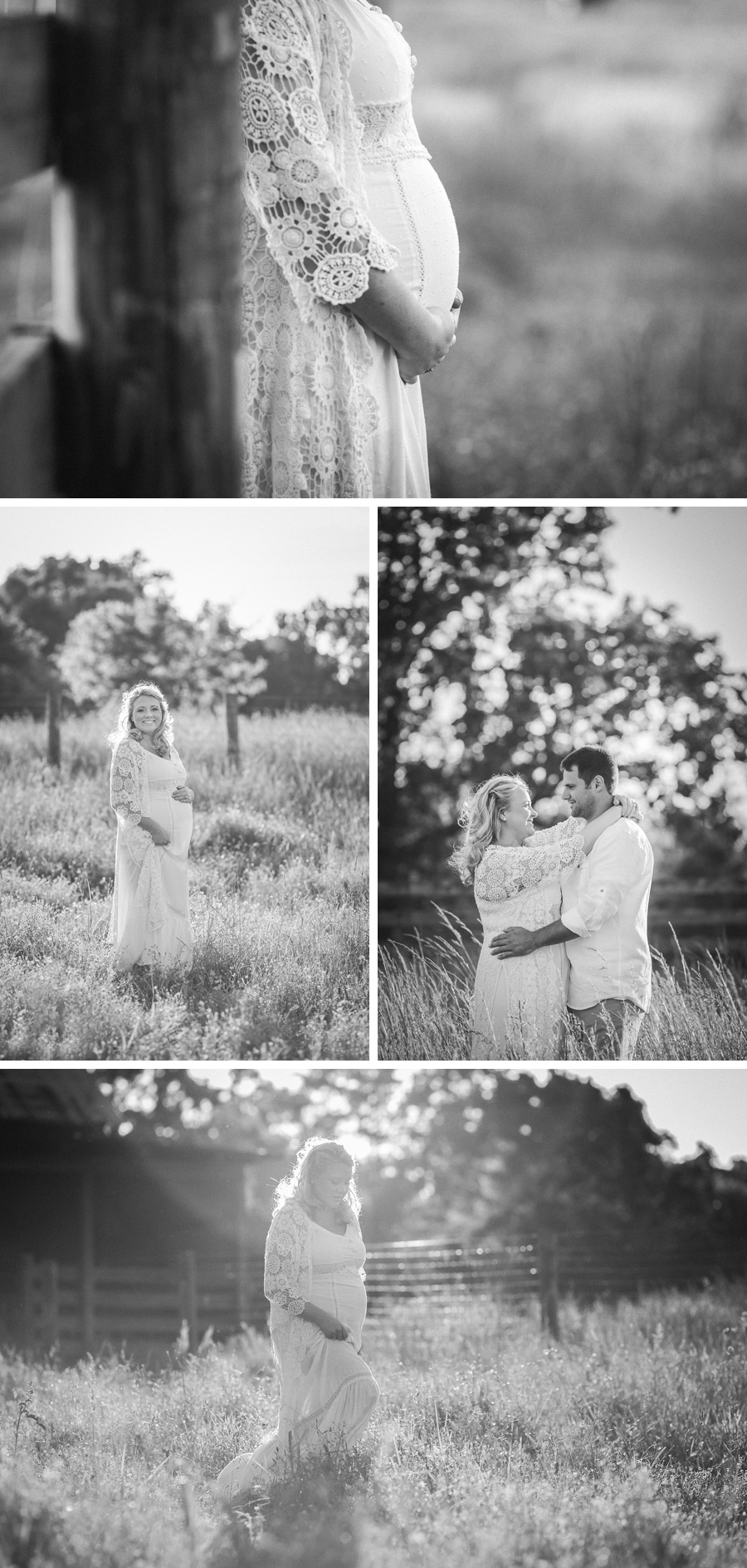 Chattanooga Photographer | Sweet Caroline Photographie | black and white outdoor maternity portraits