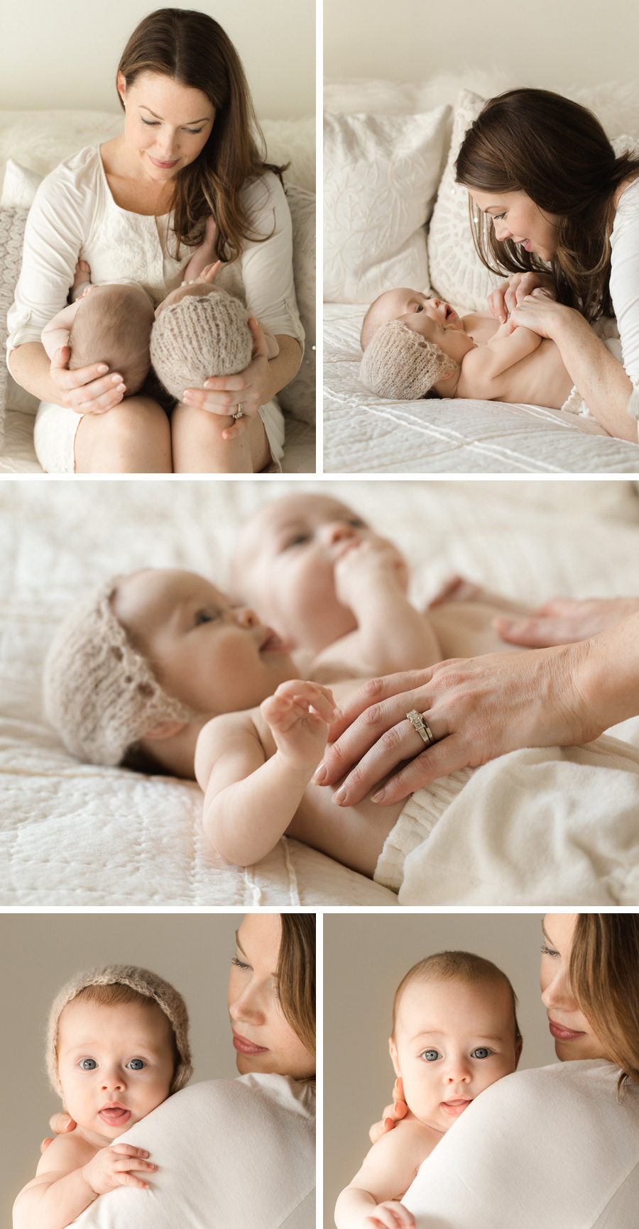 Chattanooga Baby Photographer | Sweet Caroline Photographie | twin babies studio session