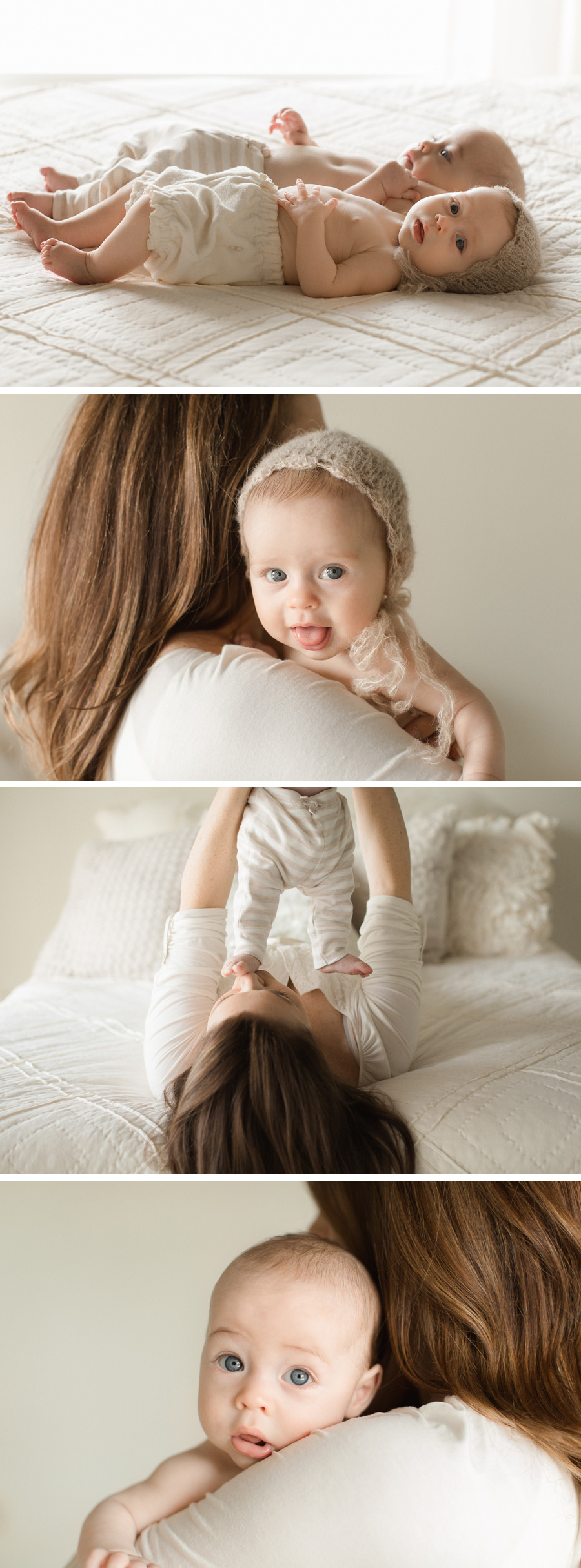 Chattanooga Baby Photographer | Sweet Caroline Photographie | twin babies in studio
