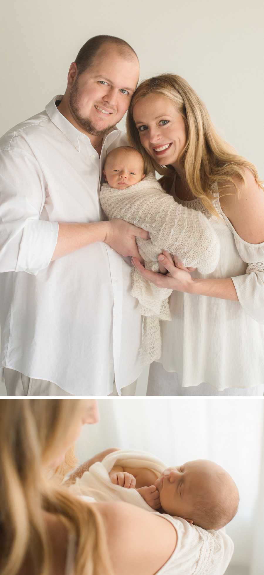Chattanooga Newborn Photographer | Sweet Caroline Photographie | studio newborn portraits