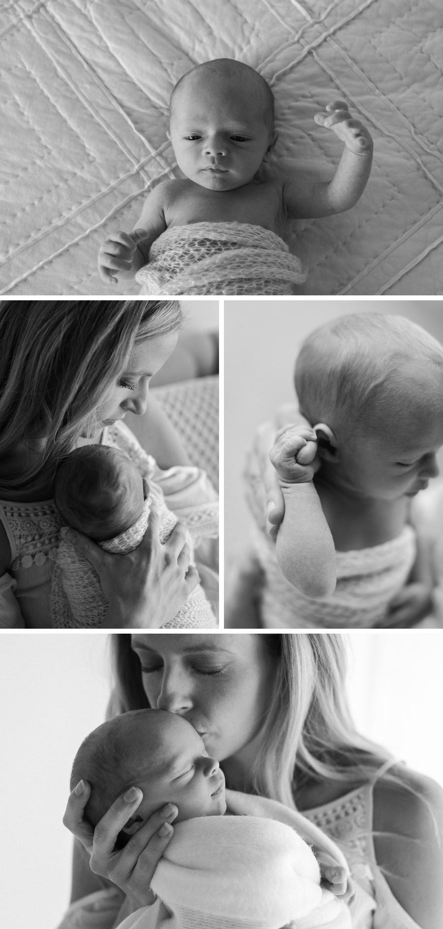 Chattanooga Newborn Photographer | Sweet Caroline Photographie | studio newborn portraits