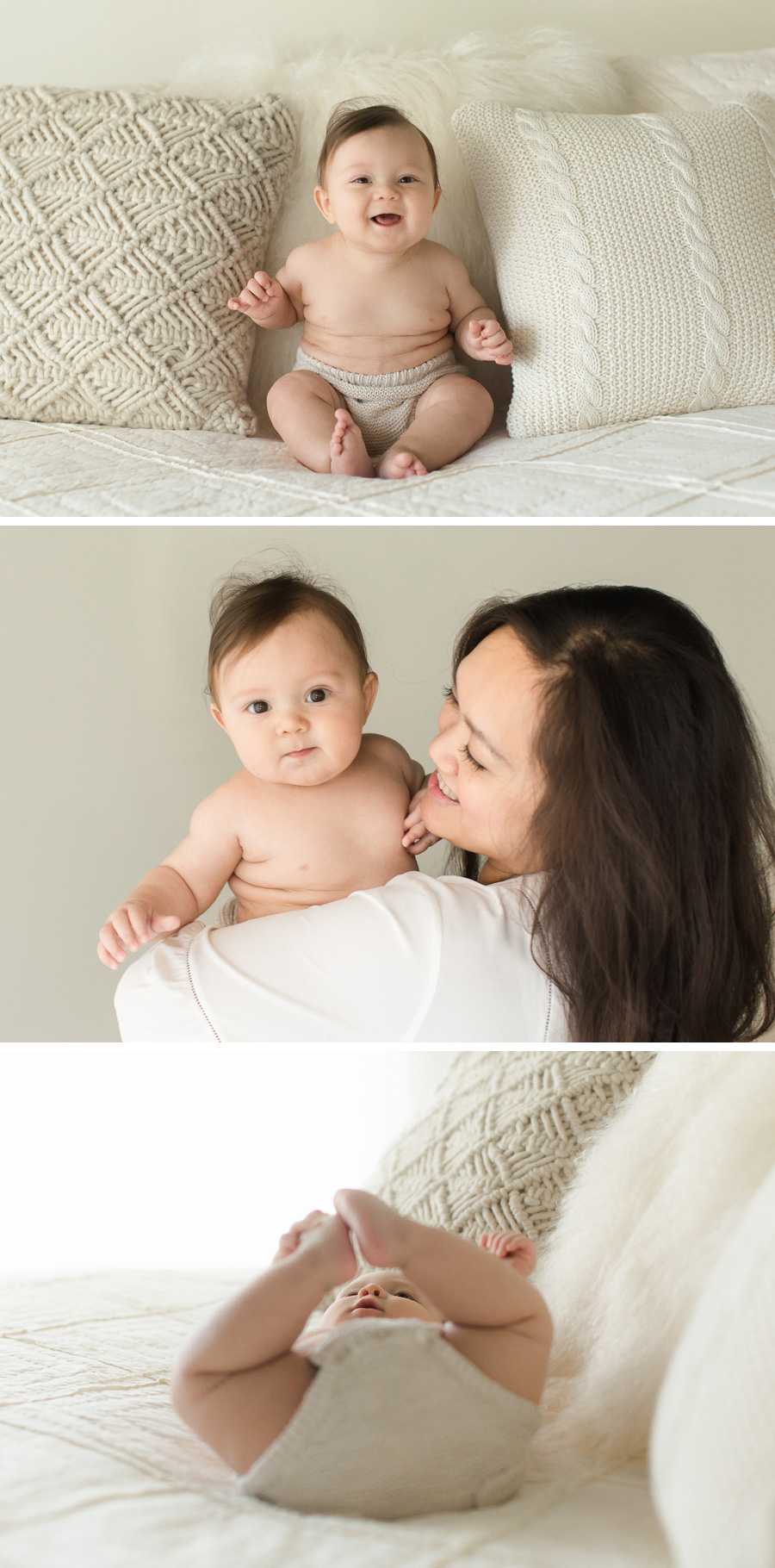 Chattanooga Baby Photographer | Sweet Caroline Photographie | Studio Baby Milestone