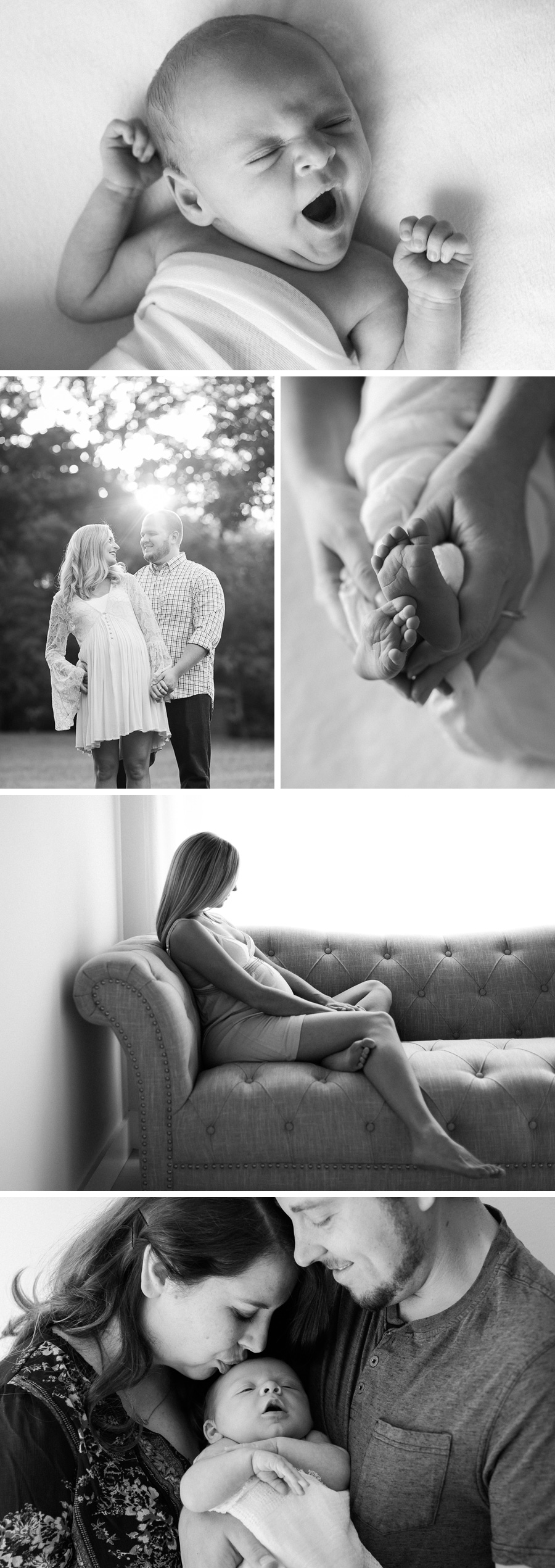 Chattanooga Photographer | Sweet Caroline Photographie | maternity and newborn black-and-white favorites of 2016