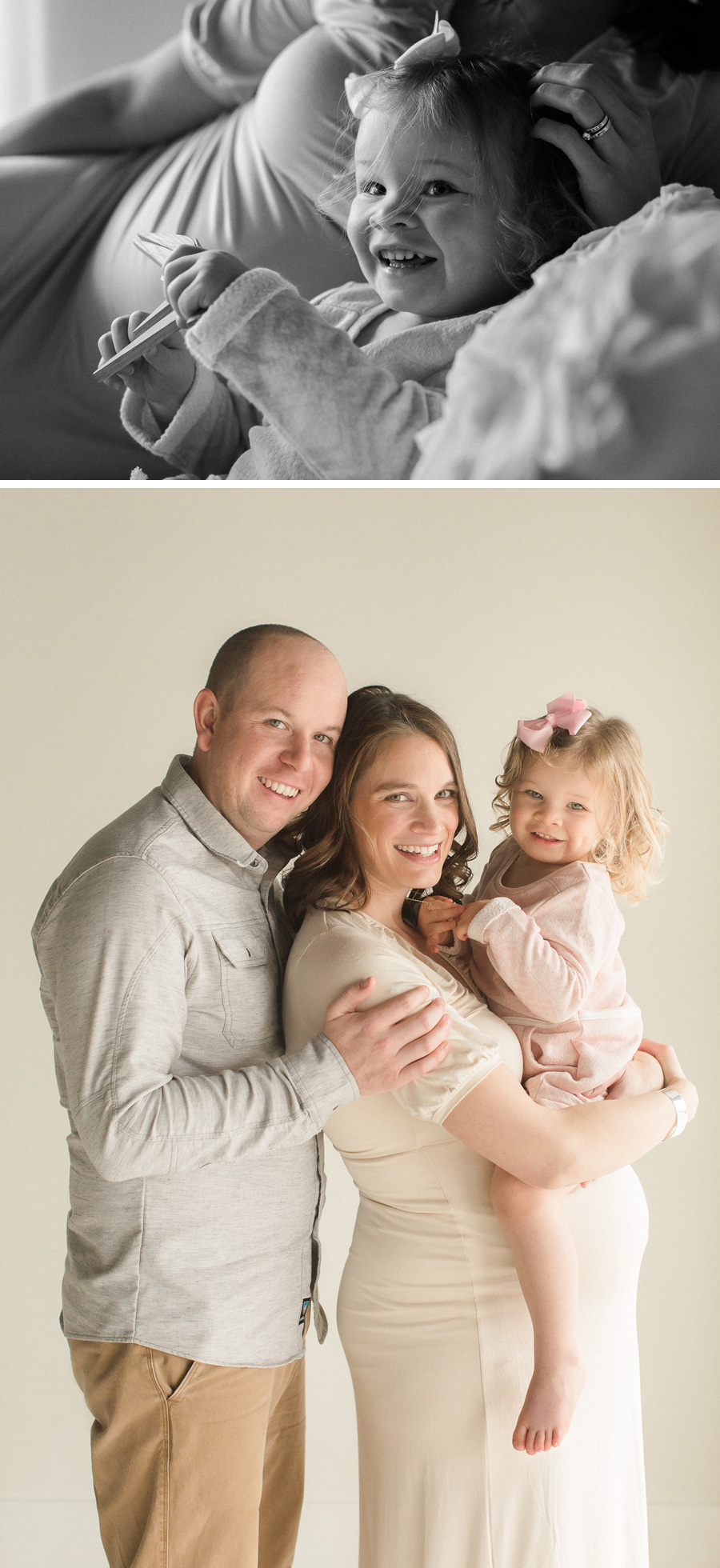 Chattanooga Maternity Photography | Sweet Caroline Photographie | studio family maternity portraits