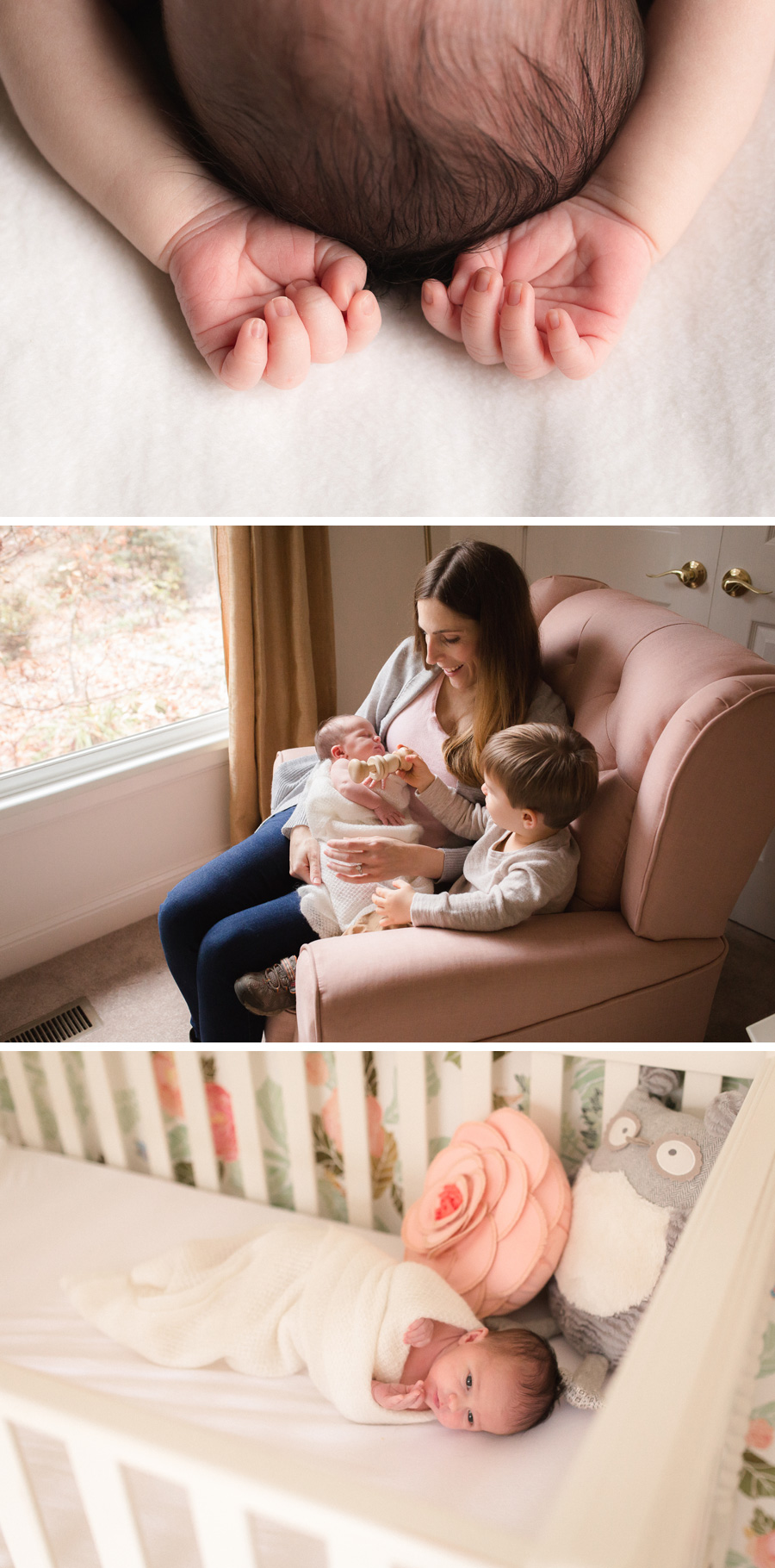 Chattanooga Newborn Photographer | Sweet Caroline Photographie | in-home newborn portraits