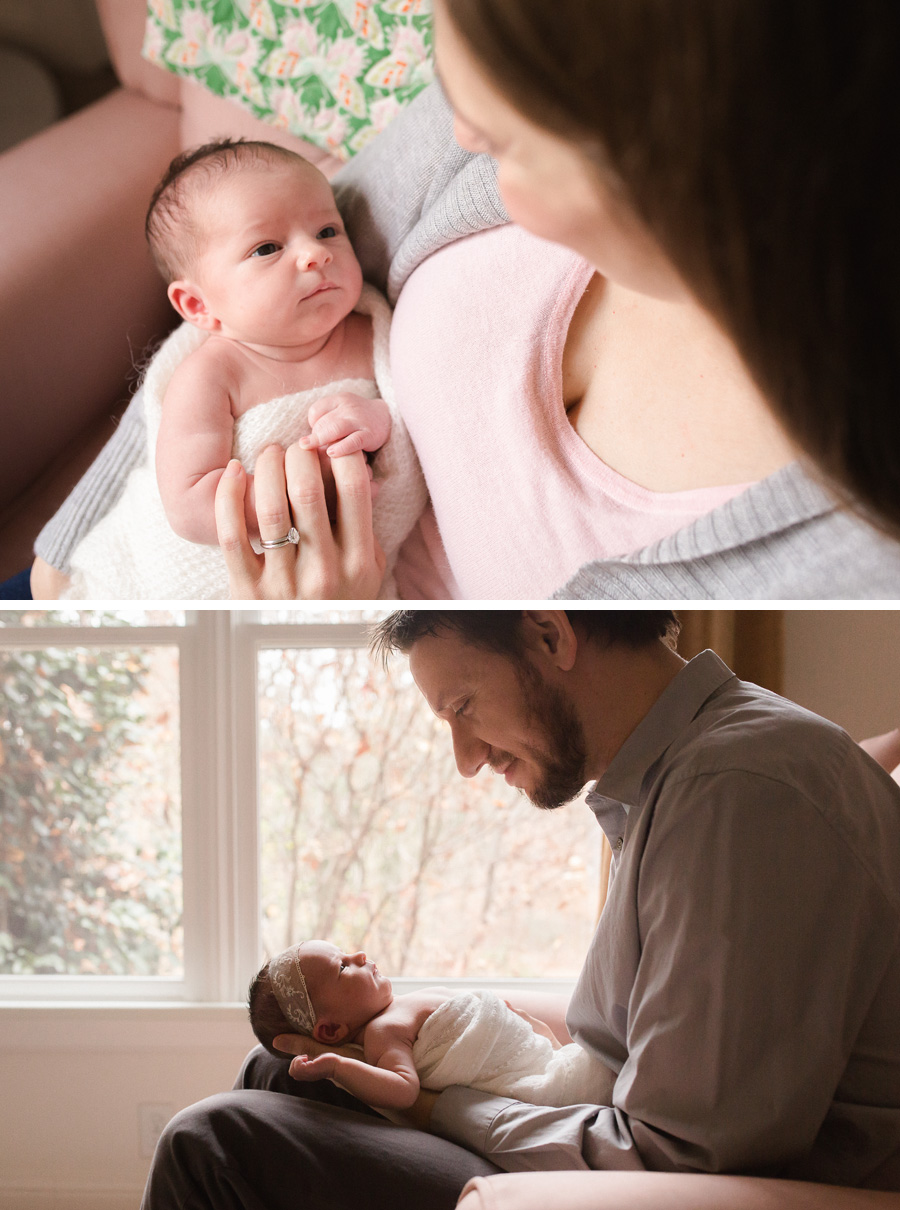 Chattanooga Newborn Photographer | Sweet Caroline Photographie | in-home newborn portraits