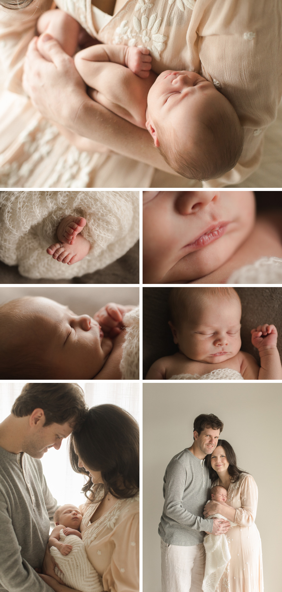Chattanooga Newborn Photography | Sweet Caroline Photographie | studio newborn photographs