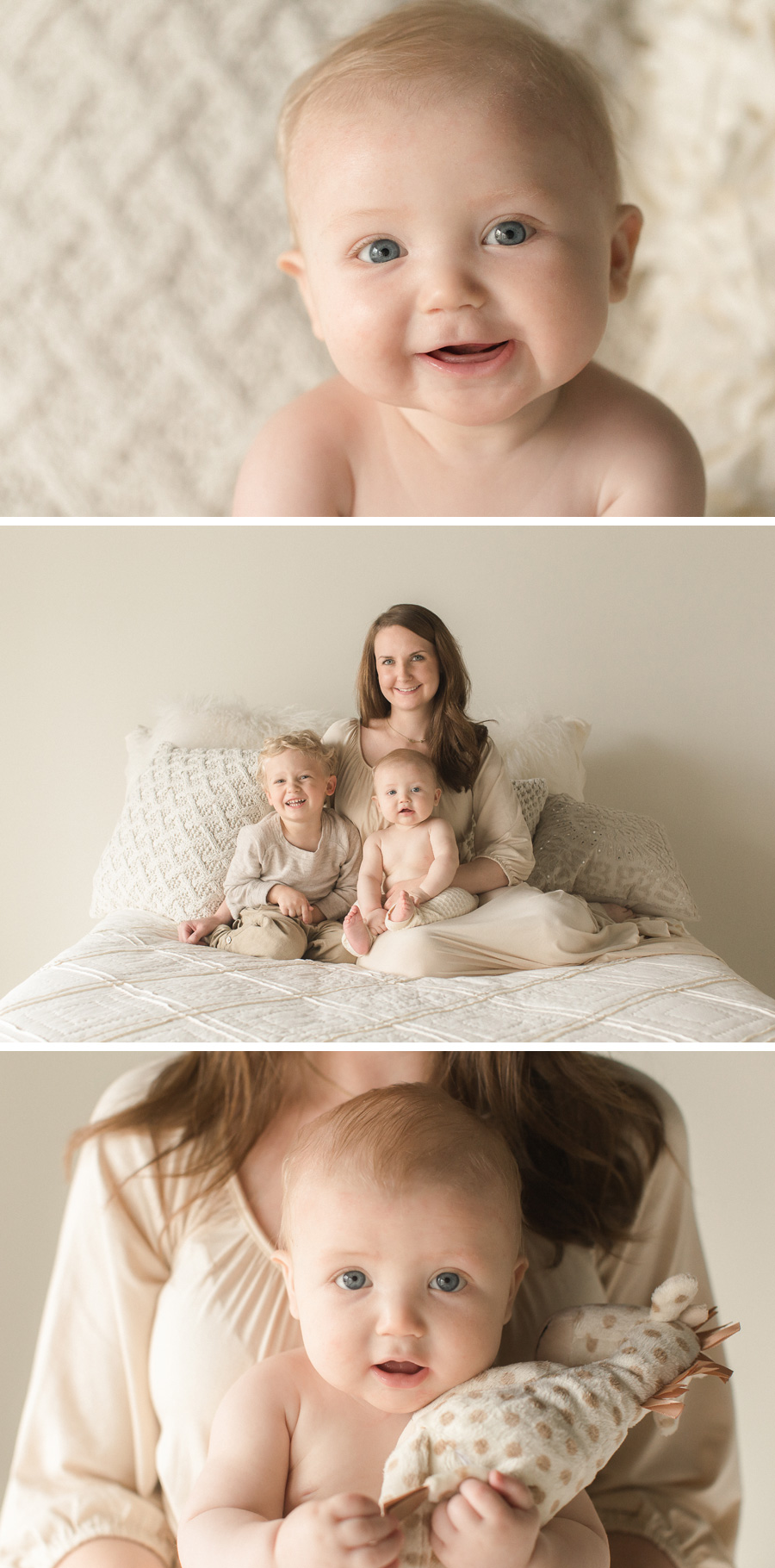 Chattanooga Photographers | Sweet Caroline Photographie | baby milestone in studio