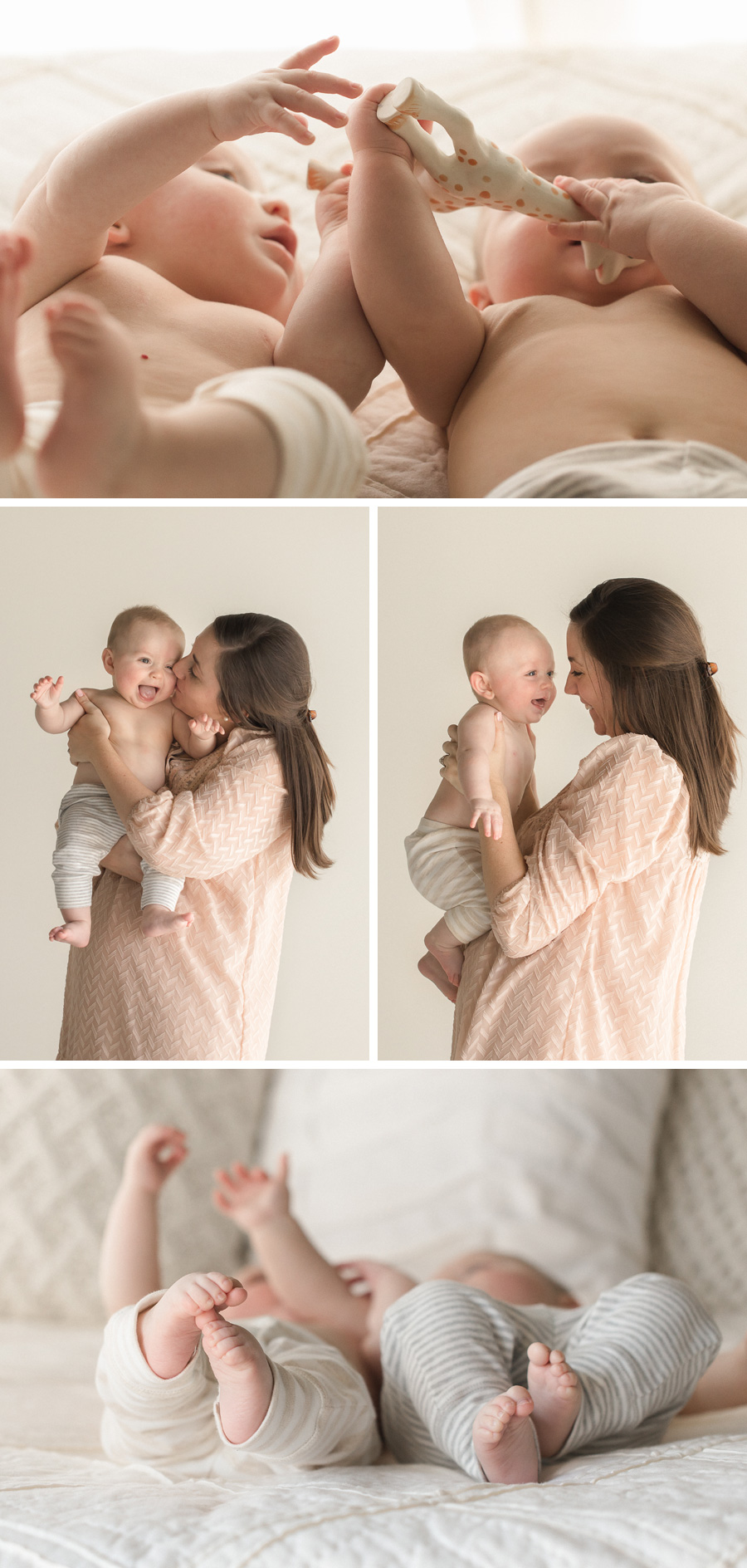 Chattanooga Photographers | Studio Baby Photography | Twins