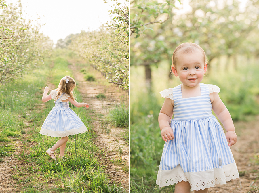 Chattanooga Photographer | Sweet Caroline Photographie | spring family photos apple orchard