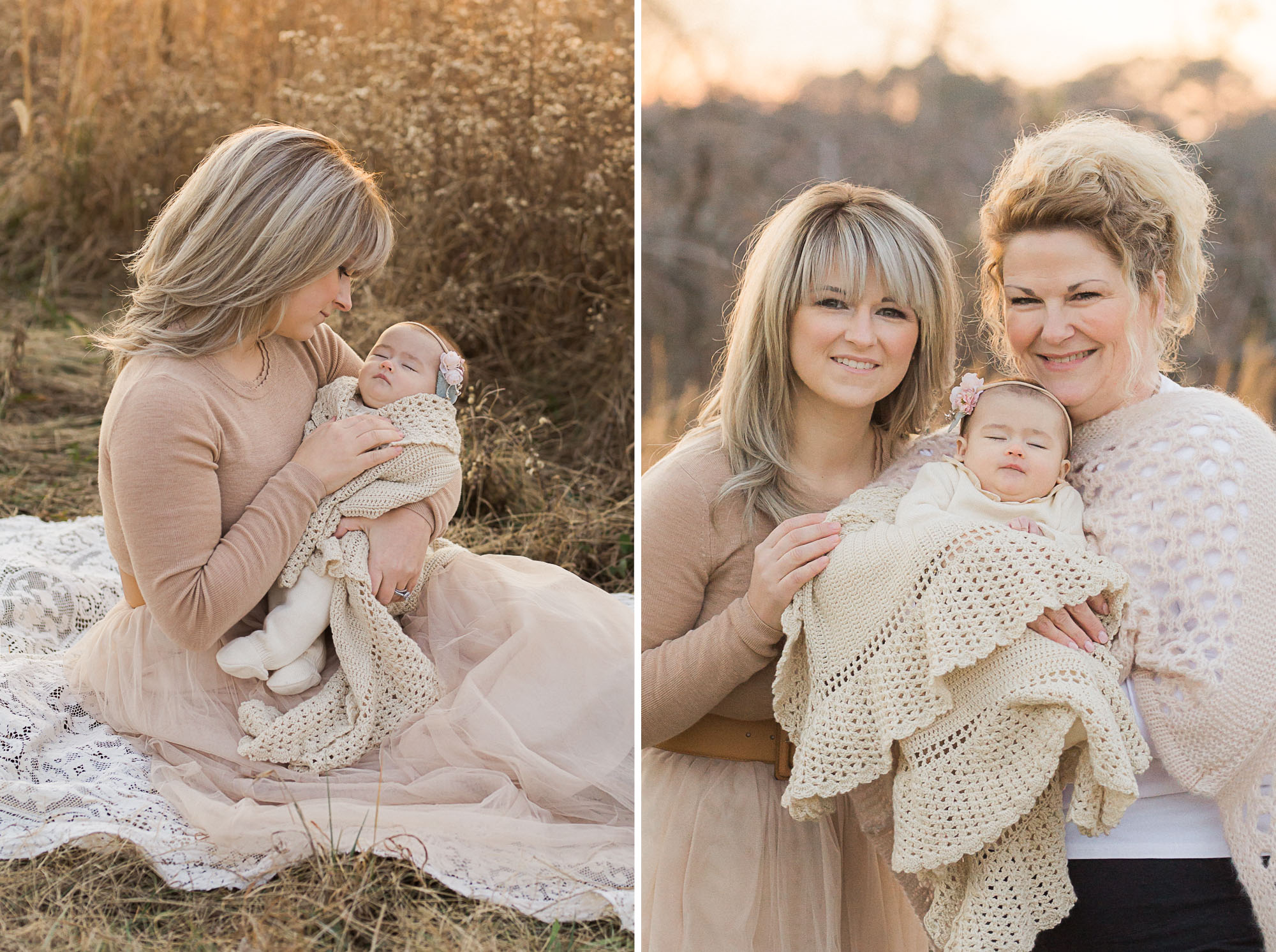 Chattanooga Baby Photography | Sweet Caroline Photographie | 3 month baby outdoor photos