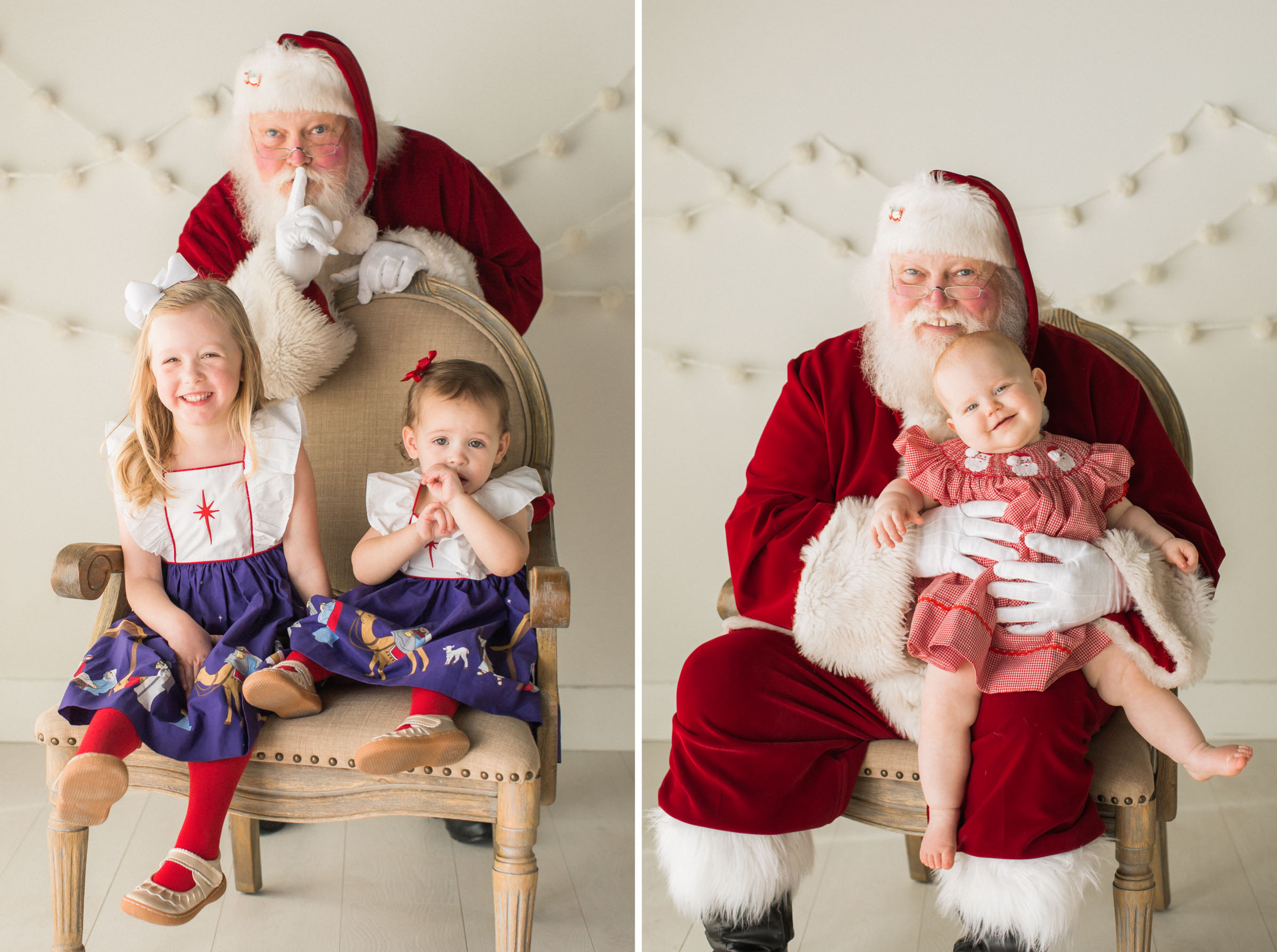Santa Studio photographs 2017 | Sweet Caroline Photographie