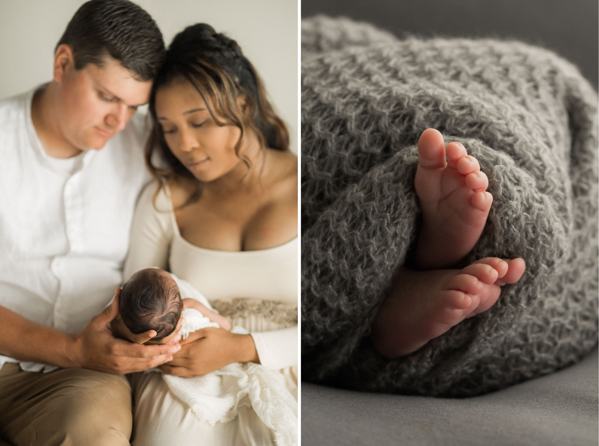 Studio Newborn Photography | Sweet Caroline Photographie